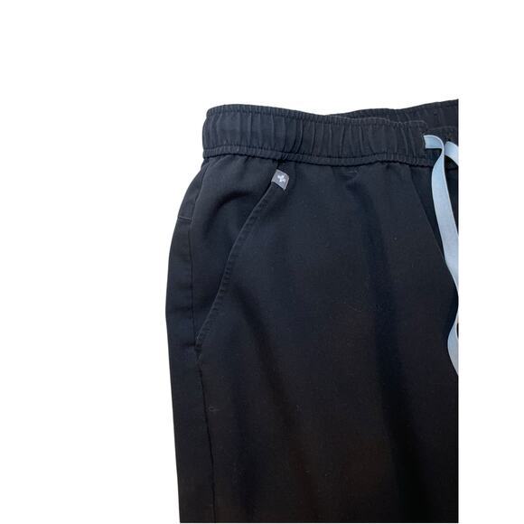 FIGS Tansen Jogger Scrub Pants Men Medium Jogger Black Drawstring Waist‎ - Picture 11 of 17